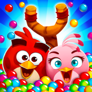 down Angry Birds POP Bubble Shooter