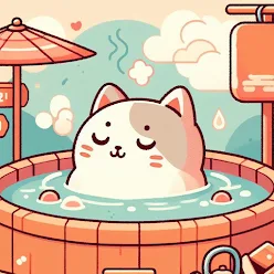 down Kawaii Hotspring Simulation