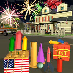 down Fireworks Play Mod Apk