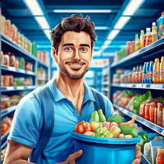 down Store Management Simulator Mod Apk