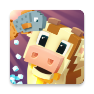 down Blocky Farm Mod Apk