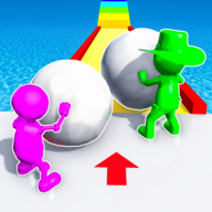 down Snow Sprint: 3D Race Rush