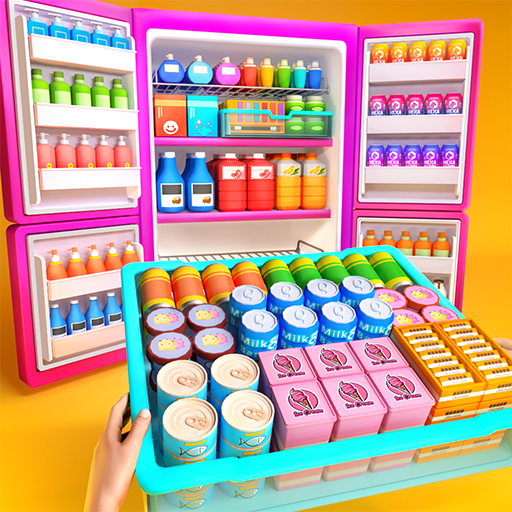 down Fill Up Fridge：Organizing Game