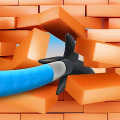 down Rope and Demolish Mod Apk