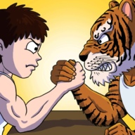 down Arm Wrestling Clicker game