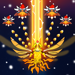 down Sky Champ: Space Shooter Mod Apk