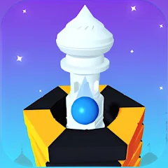 down Stack Bounce 2024 Mod Apk
