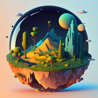 down Idle Planet Miner Mod Apk
