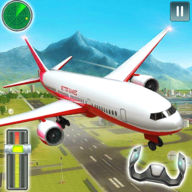 down Airplane Flight Mod Apk