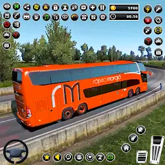 down Offroad Bus: Bus 3d Simulator Mod Apk