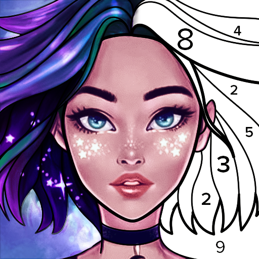 down Colorscapes - Color by Number Mod apk