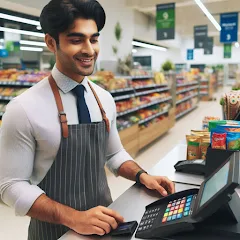 down Supermarket:My Store Simulator Mod Apk