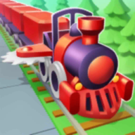 down Train Miner idle railway game