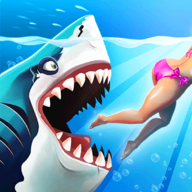 Hungry Shark World Mod Apk (new update) hungry shark world mod apk unlimited money and gems download