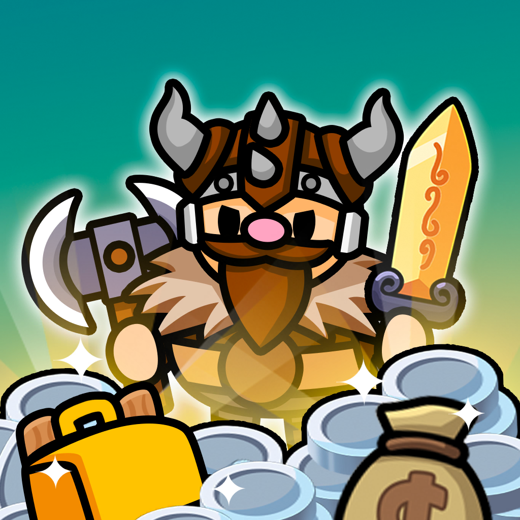 down Backpack Viking Merge Mod Apk