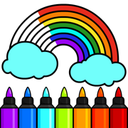 down Coloring Games for Kids Color