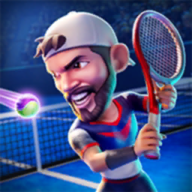 down Mini Tennis Mod Apk
