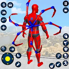 down Spider Rope Hero: Spider Games Mod Apk