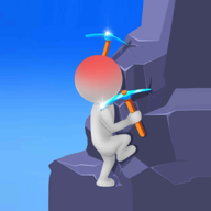 down Climb the mountain Mod Apk