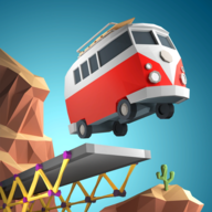down Poly Bridge Mod Apk