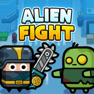 down Alien Fight Police vs Zombie Mod Apk