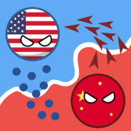 down Country Balls World War Mod Apk