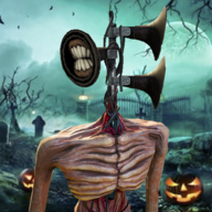 down Siren Head : Hunt in Forest Mod Apk