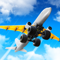 down Crazy Plane Landing Mod Apk