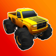 down Monster Truck Rampage Mod Apk