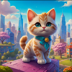 down Little Kitty Big Adventures Mod Apk