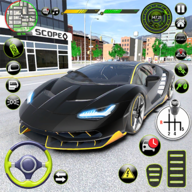 down Racing Car Simulator games 3D Mod Apk
