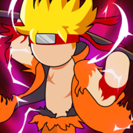 down Stickman Ninja Fight Mod Apk