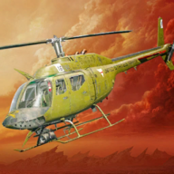 down Heli Shooting Game Mod Apk