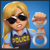 down Police Department Tycoon 3D Mod Apk