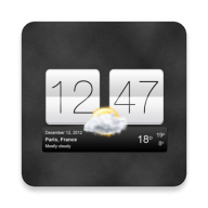 down Sense V2 Flip Clock & Weather Premium