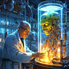 down Scientist in Playground merge mod apk