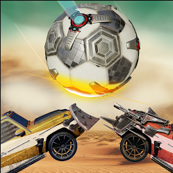 down Rocket Car: Car Ball Games Unlocked version
