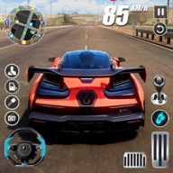 down Traffic Driving 3D Racing Car Mod Apk