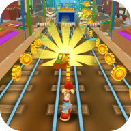 down Subway Runner Bus Rush Hours Mod Apk