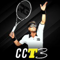 down Cross Court Tennis 3 Mod Apk
