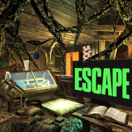 down Escape Game THE LOCKED HOUSE MOD APK