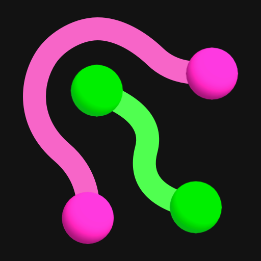 down Connect Balls  Line Puzzle