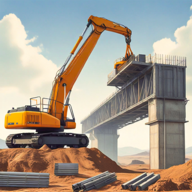 down Bridge Construction Simulator Mod Apk