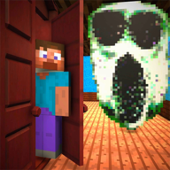 down Craft Doors Horror Escape Run Mod Apk