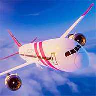 down Airplane Game Simulator Mod Apk