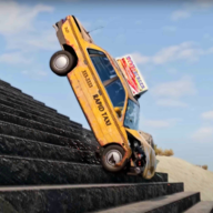 down Car Crash Driving Test Game 3D Mod Apk