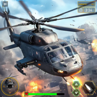 down Gunship 3D Helicopter Battle Mod Apk