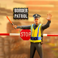 down Border Patrol Police Simulator Mod Apk