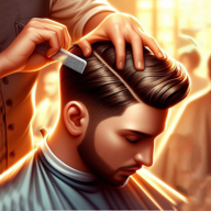 down Barber Shop Hair Cutting Game Mod Apk