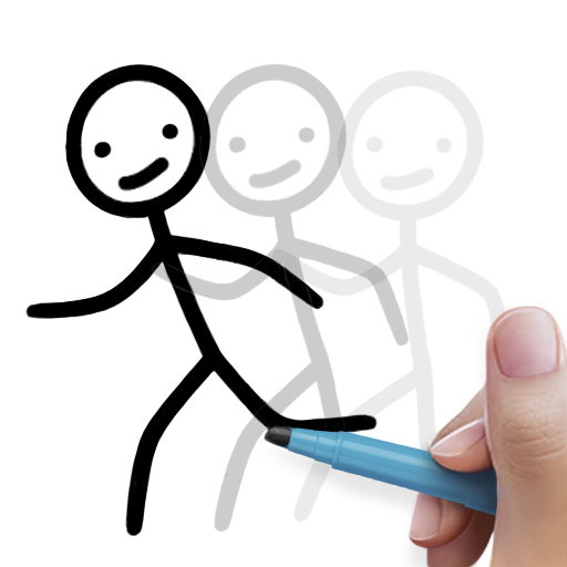 down Stickman Draw animation Premium Mod apk